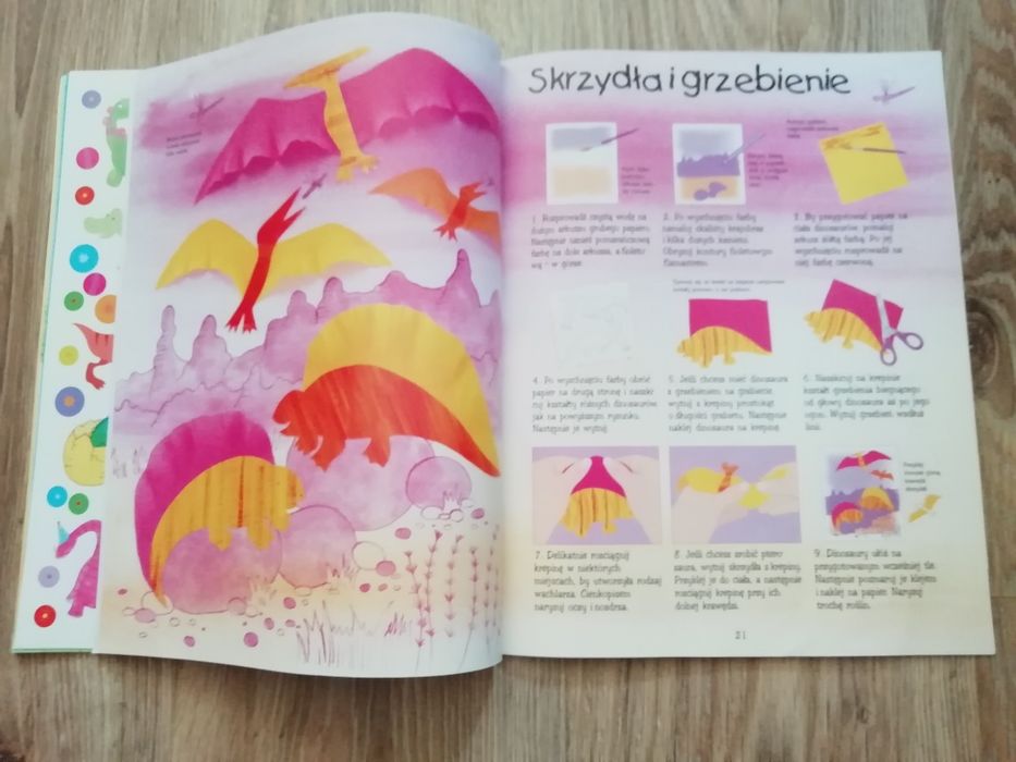Jak rysować Dinozaury + 150 naklejek