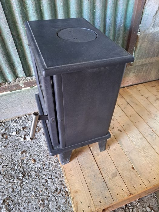 Salamandra a lenha e pellets