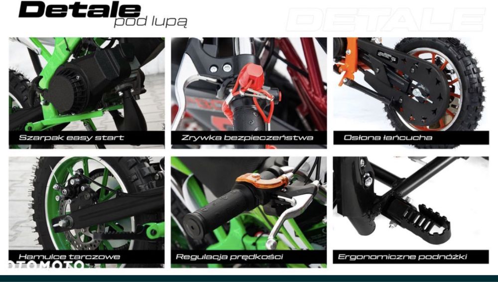 WYSYŁKA GRATIS! Mini cross 50cc Xtr Nowość 2025r SUPER CENA!!! *RATY*