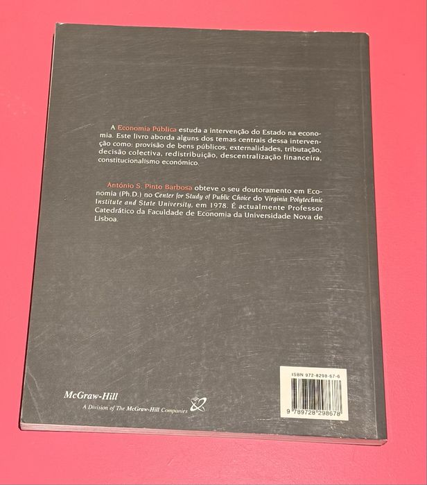 Livro “Economia Pública”
