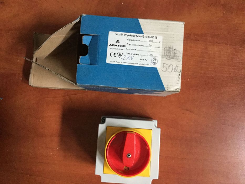 Łącznik krzywkowy 4G16-90-PK S6