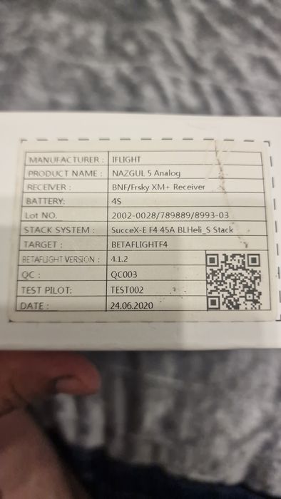 Drone fpv iflight nazgul