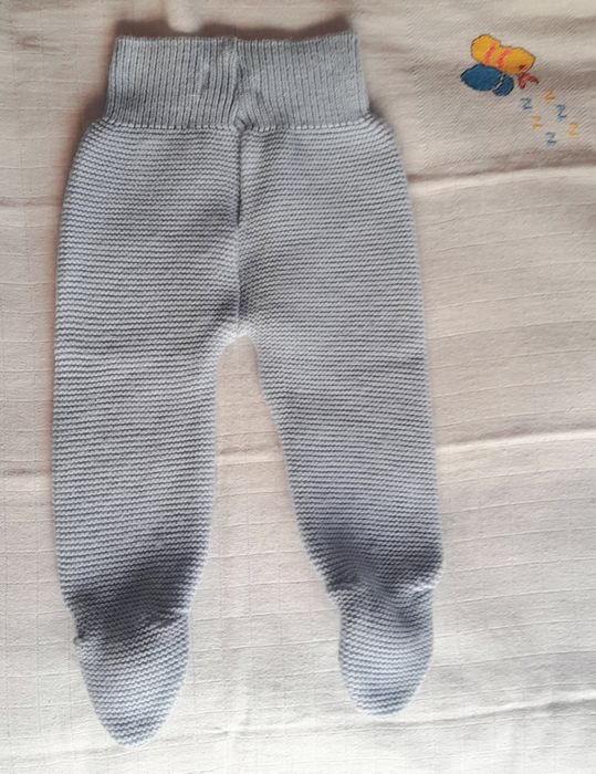 Calças Neck & Neck, 50% lã merino. Tamanho 0 a 3 meses