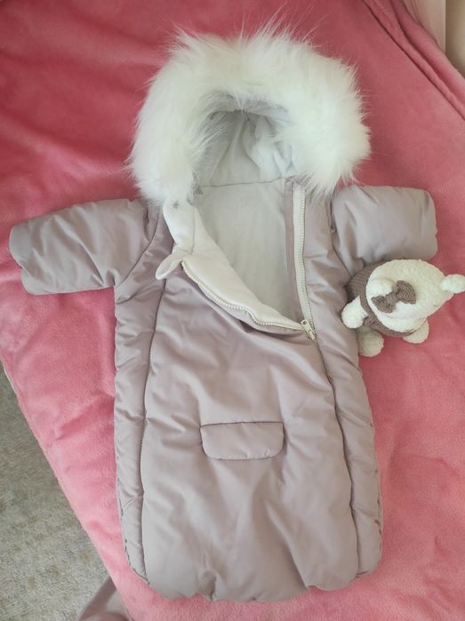 Зимовий конверт-комбінезон