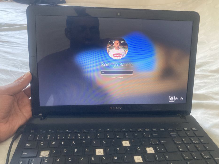 SONY VAIO para peças - Funcionando normalmente