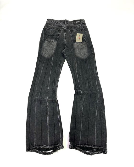 Джинси штаны Balenciaga flared pants grey opium lost tape M-L