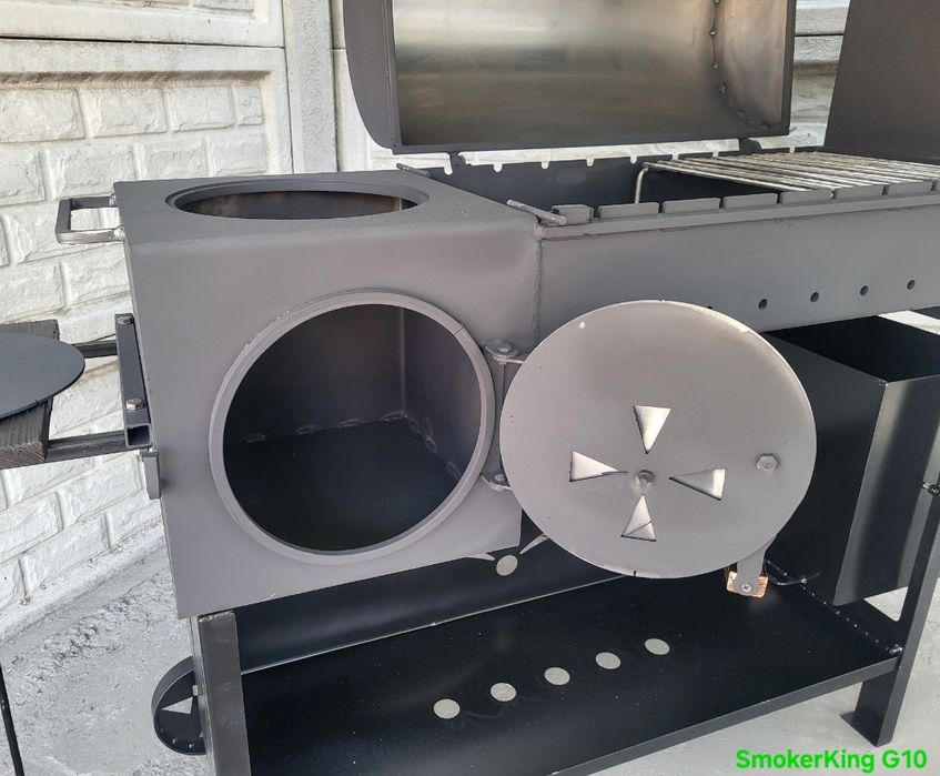 • ВІД ЗАВОДУ • 5мм • ГАРАНТІЯ •Мангал Смокер Коптильня / Барбекю/Гриль