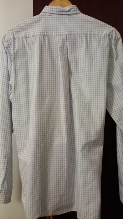 Camisa da MO xadrez azul nova