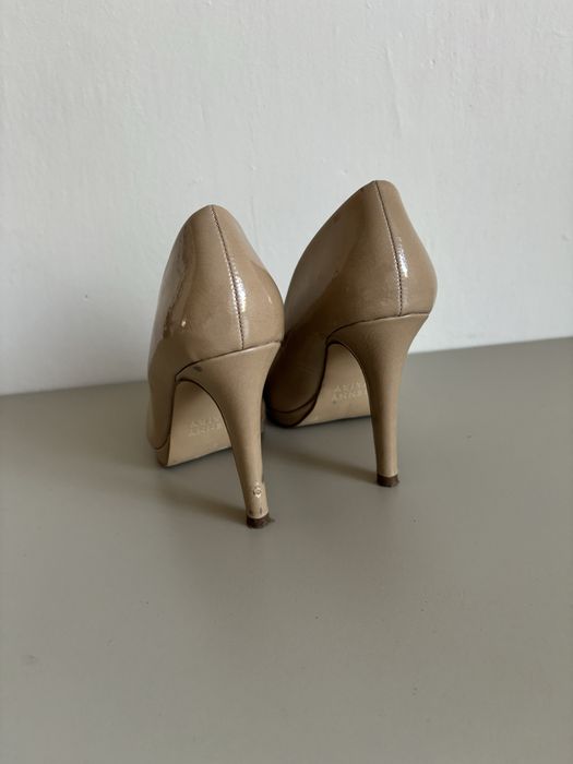 Szpilki bezowe deezee 37 brazowe