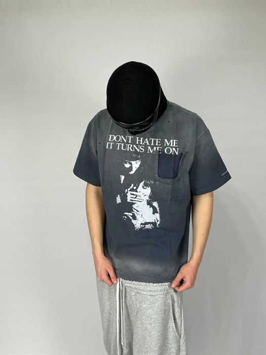 Футболка Project G/R GR Grailz archive чорна distressed черная: 1