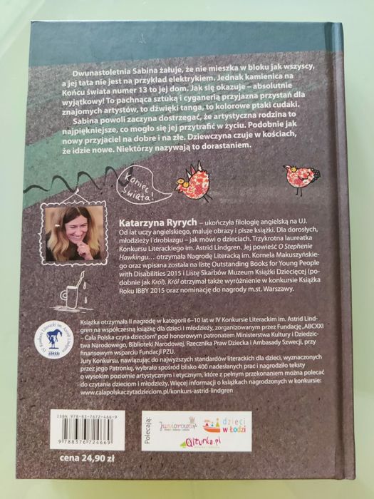 Koniec świata nr 13"
Katarzyna Ryrych