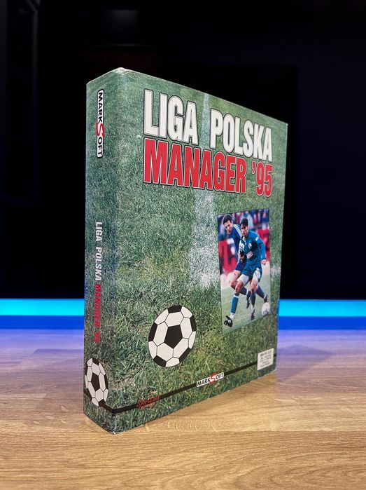 Liga Polska Manager 95 (PC PL 1995) BIG BOX polskie premierowe wydanie