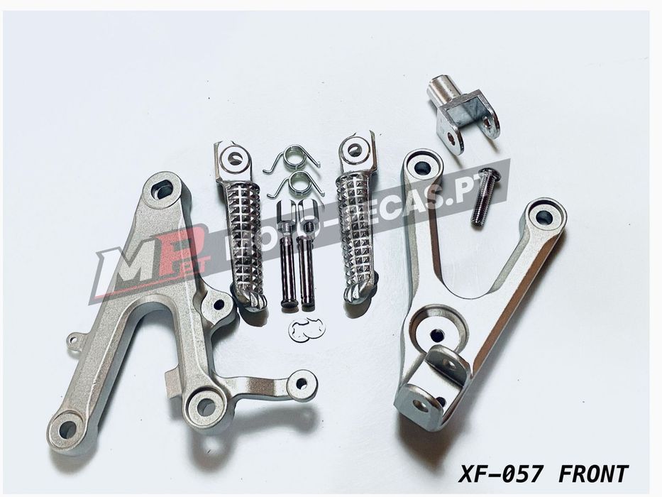 pousa pes completos dianteiros yamaha yzf r6 2006 - 2017