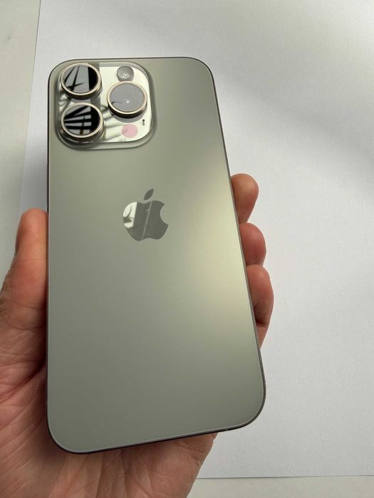 iPhone 15 Pro, 128 GB, Natural Titanium, kondycja 100%