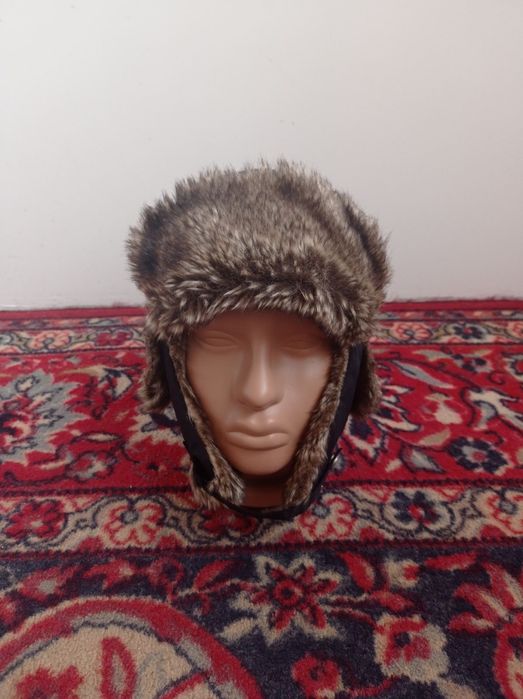 Шапка вушанка для хлопчика