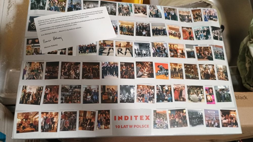 Puzzle jubileuszowe 1000 elementów Zara Bershka Inditex 10 lat w Polsc