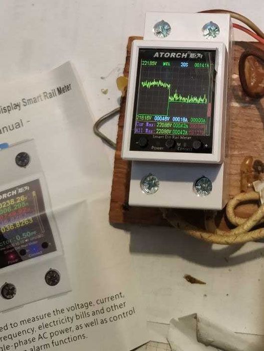 100A VAmetr, Счетчик энергии,  Atorch GR2P, Вольт-Ампер метр