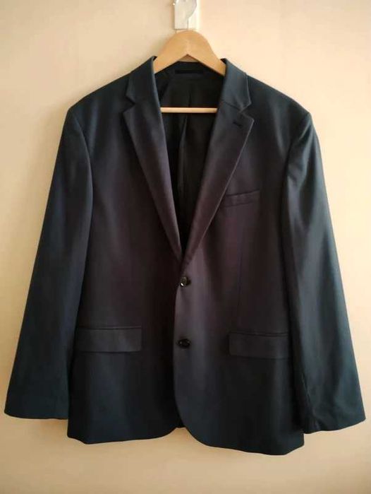 Garnitur męski H&M - granatowy