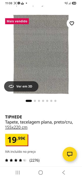 Tapete Ikea 155x220