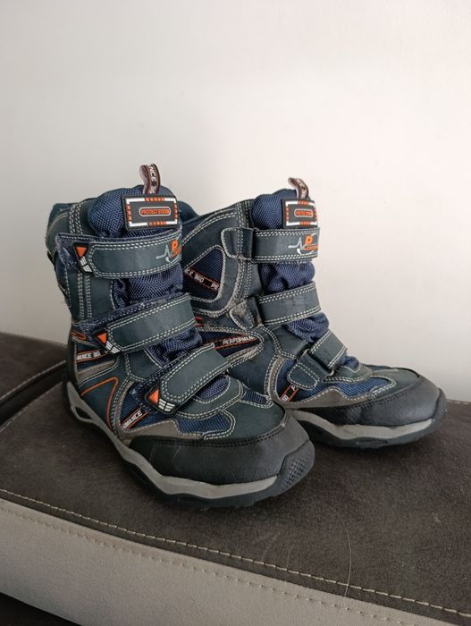 Cortina kozaki niebieskie dziecięce