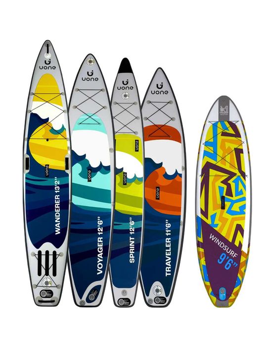 Nowa deska SUP SUPer 11,6 12,6 Wanderer, Traveler, Voyager, Sprint nowe deski UONE 13,2