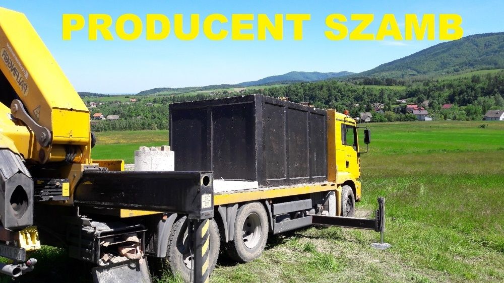 Zbiornik 5m3 szambo gnojówki deszczówki - zbiornik betonowy. SZAMBA