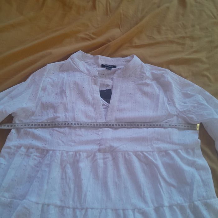 Красивое белое платье с прошвы 50-52 размер XL Esmara новое