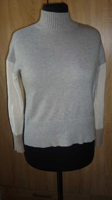 White Label- damski sweter wełna-kaszmir  r; S/M