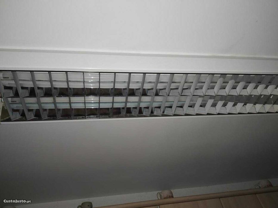 Armadura 1.20m de 2 lampadas led