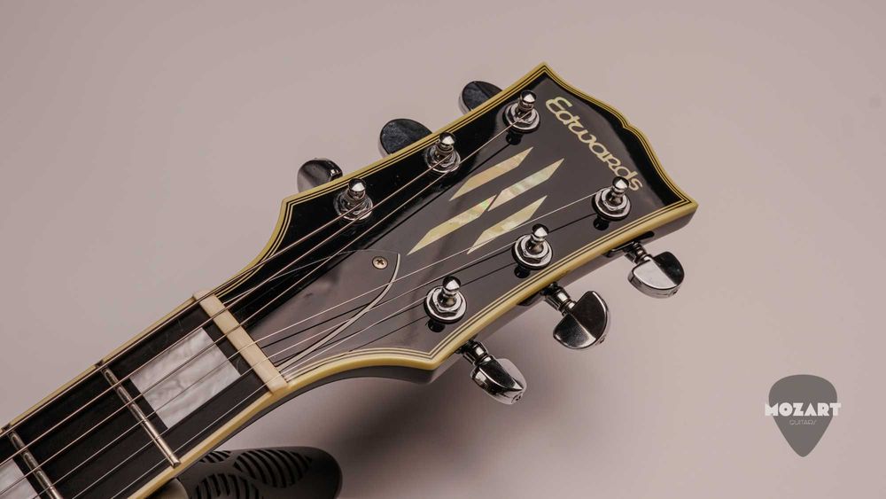 ESP Edwards E-LP-130JS John Sykes Les Paul Custom – 2007 MIJ / Ebony Board / Seymour Duncan