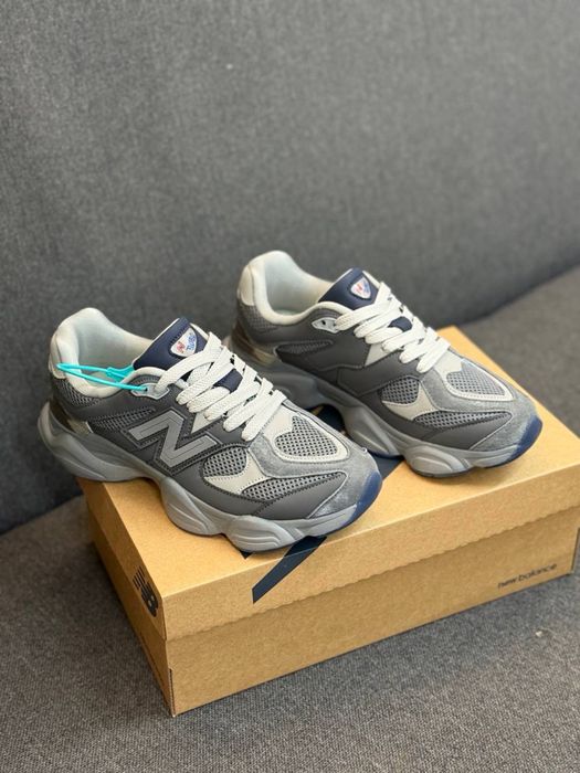 Кросівки New Balance 9060 сірі NB 9060 Нові чоловічі та жіночі