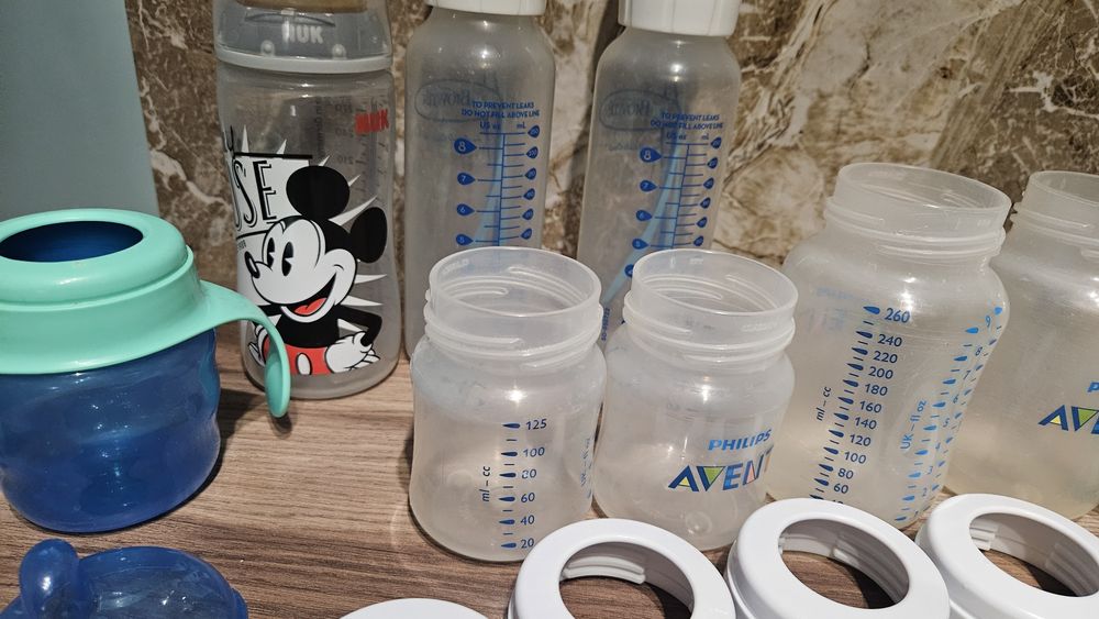 Бутилочка, пляшка Philips Avent,  соски 1 2 3 4 потік Nuk Dr.Brown's, поїлка Philips Avent контейнер для суміші