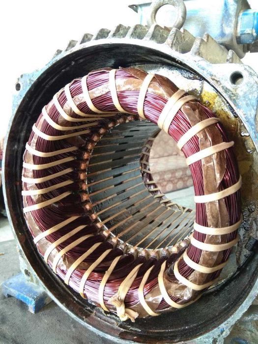 Перемотка, ремонт електродвигунів
