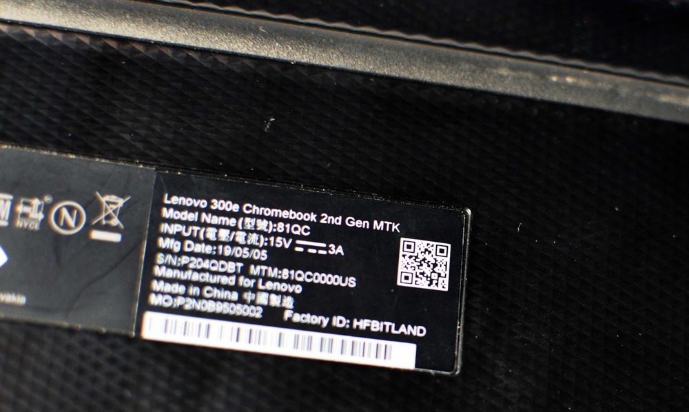 Ноутбук Lenovo 500e Трансформер Сенсорний 2в1