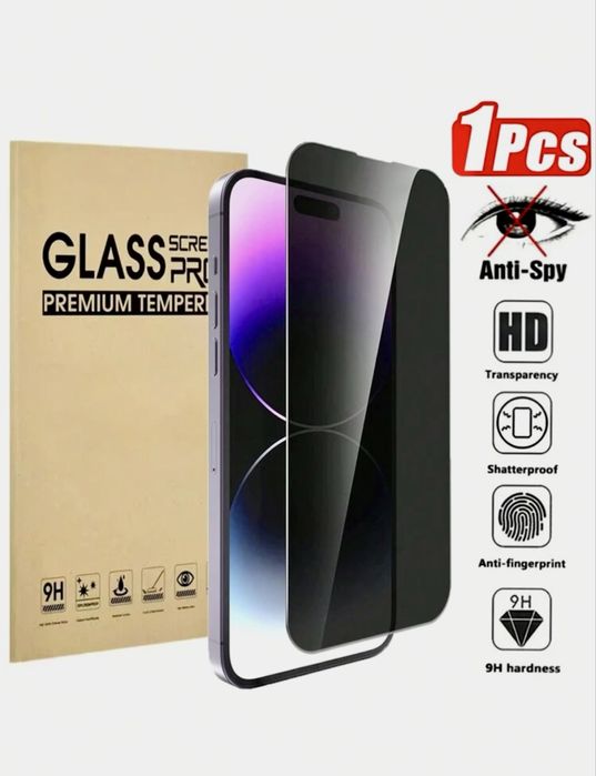 Película proteção Anti Spy - Iphone 15 Pro Max