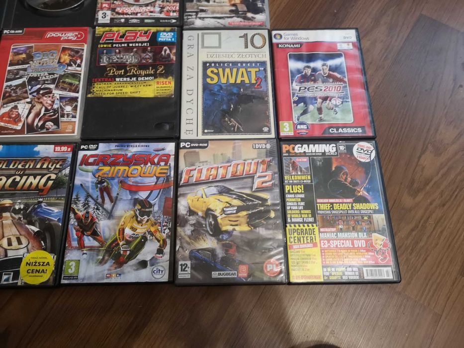 Gry PC Fifa 07, PES2010, Swat 2 itp. 14sztuk
