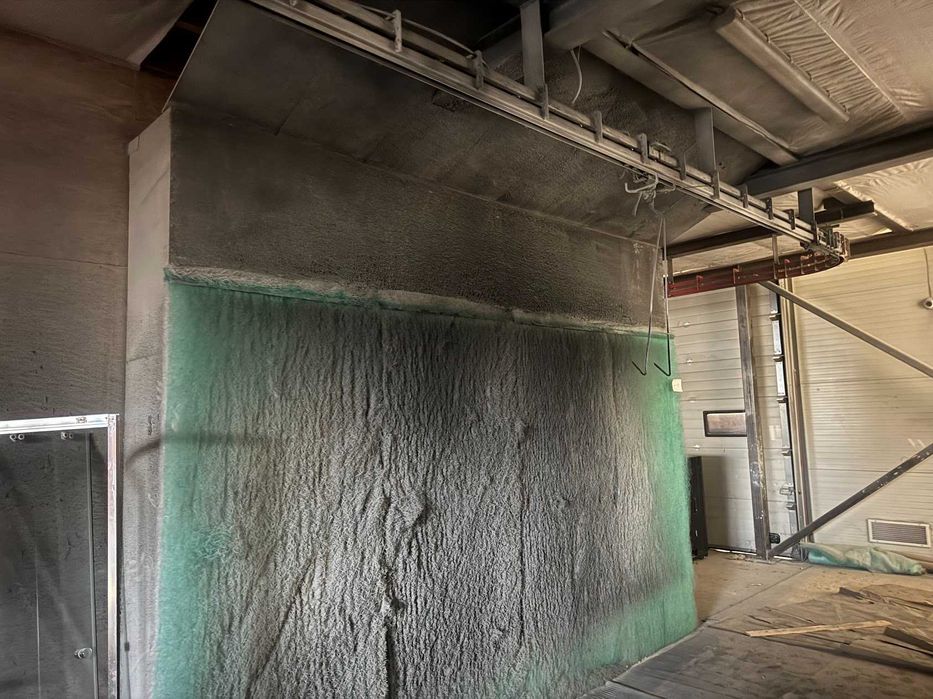 Wyposażenie lakierni przemysłowej Ściana sucha wyciąg filtr