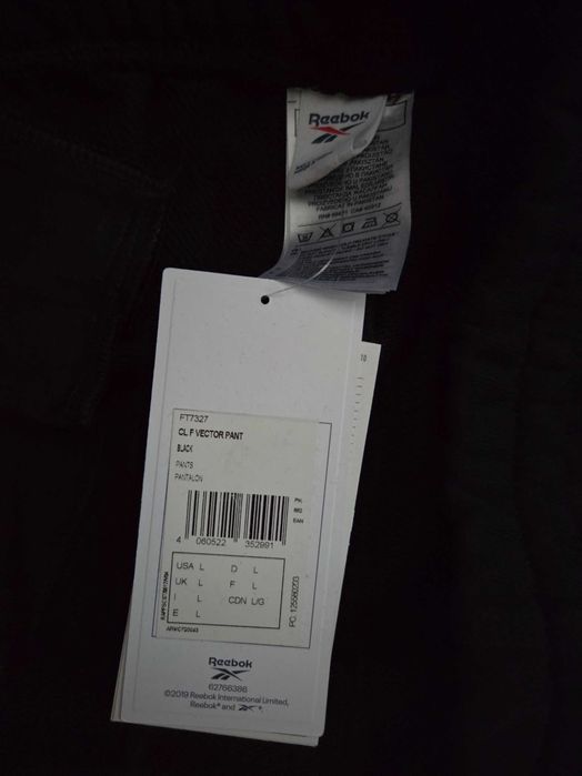 Spodnie dresowe Rebook Cl F Vector