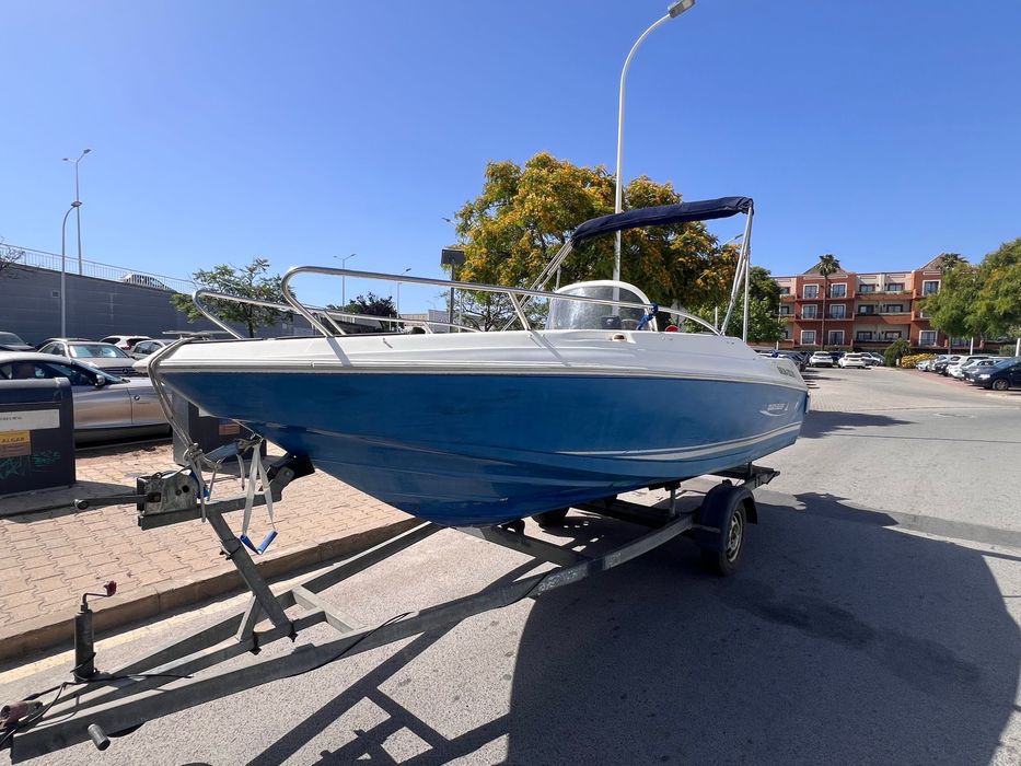 Barco QuickSilver 500 - motor 60hp Mercury