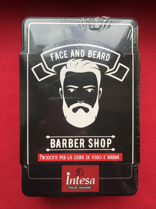 Крем і гель для обличчя та бороди Barber Shop Intesa