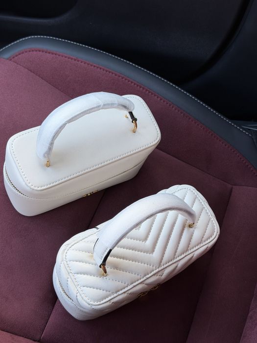 Сумка Pinko біла Vanity soft mini