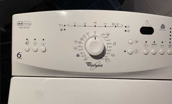 Pralka WHIRLPOOL Whirpool AWE6730 5.5 kg 1200obr. NOWY PROGRAMATOR