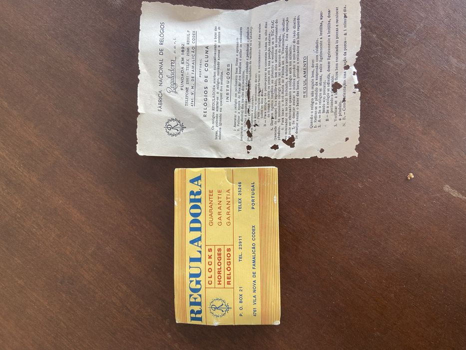 Vende se Relogio caixa alta Reguladora!