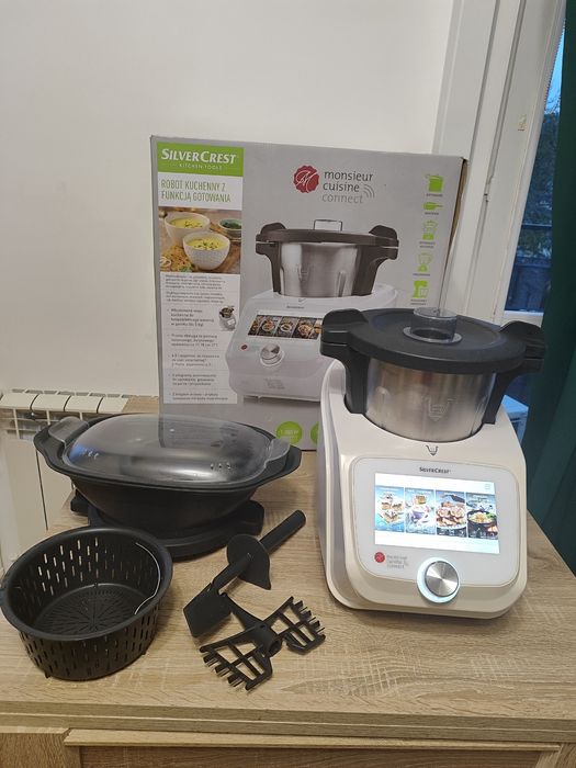 Robot kuchenny +funkcja gotowania silvercrest monsieur cuisune connect