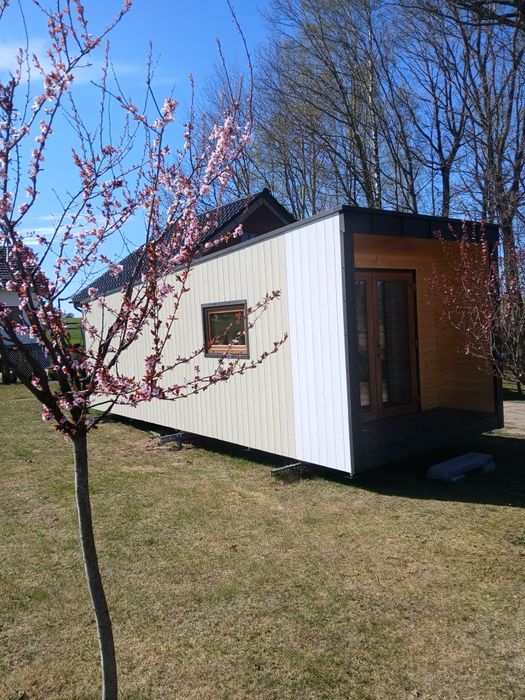 Domek mobilny całoroczny 3,2 x 8,2