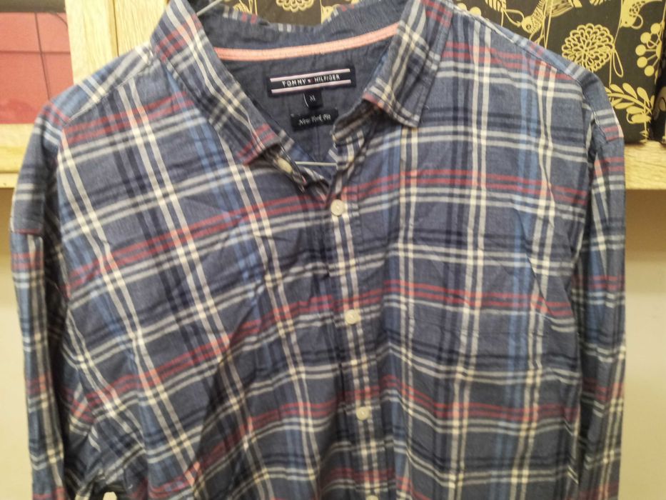 Granatowa koszula Tommy Hilfiger rozmiar XL