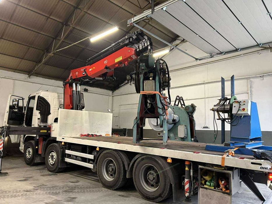 Usługa HDS 10t 17m,usługi transportowe, HDS Transport,Transport maszyn