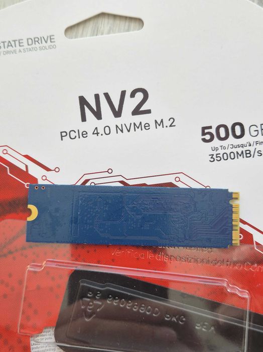 M.2 SSD диск 500GB Kingston NV2 (NVMe\PCI-e 4.0 x4). Trade-IN