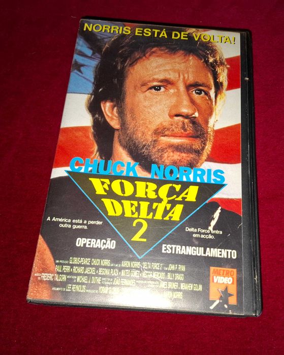 Força Delta 2 - VHS - Chuck Norris