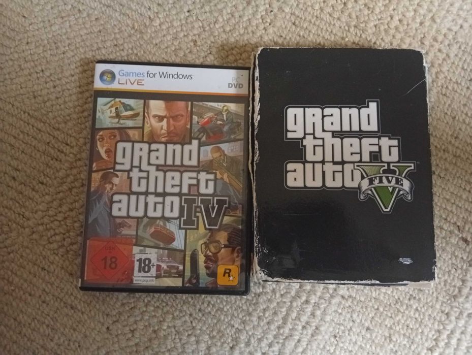 Gry na PC - GTA IV i V